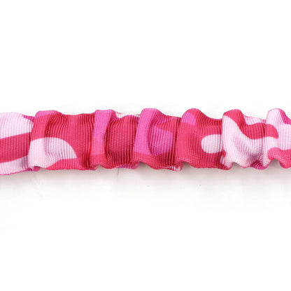 Military Pink Camouflage Dog Harness For Large Medium Dogs Harnesses Leash Adjustable Pet German Shepherd Tactical Training Vest