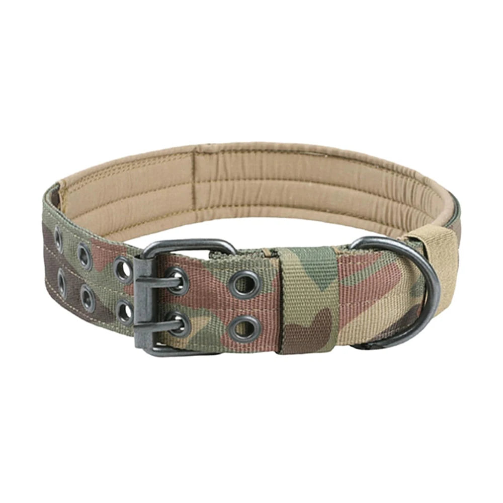 Tactical Dog Collar Durable Nylon Military Outdoor