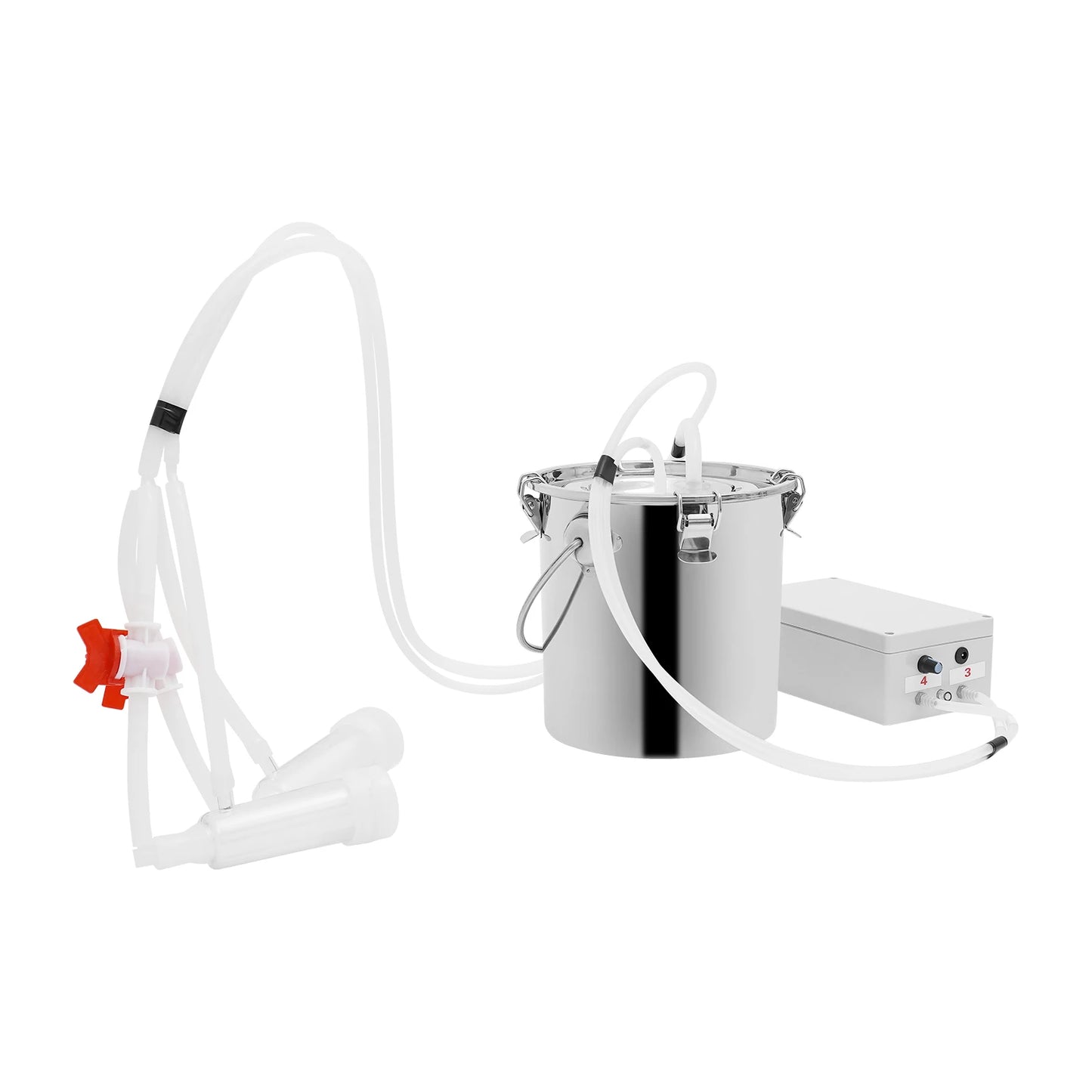5L/10L Electric Cow Milking Machine Speed Pulsating Vacuum Pump