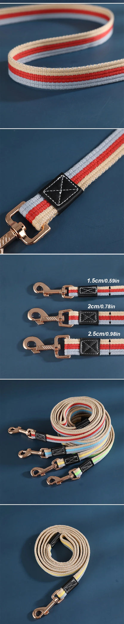 Small Medium Big Dogs Towing Leashes Extended and Thickened Traction Rope
