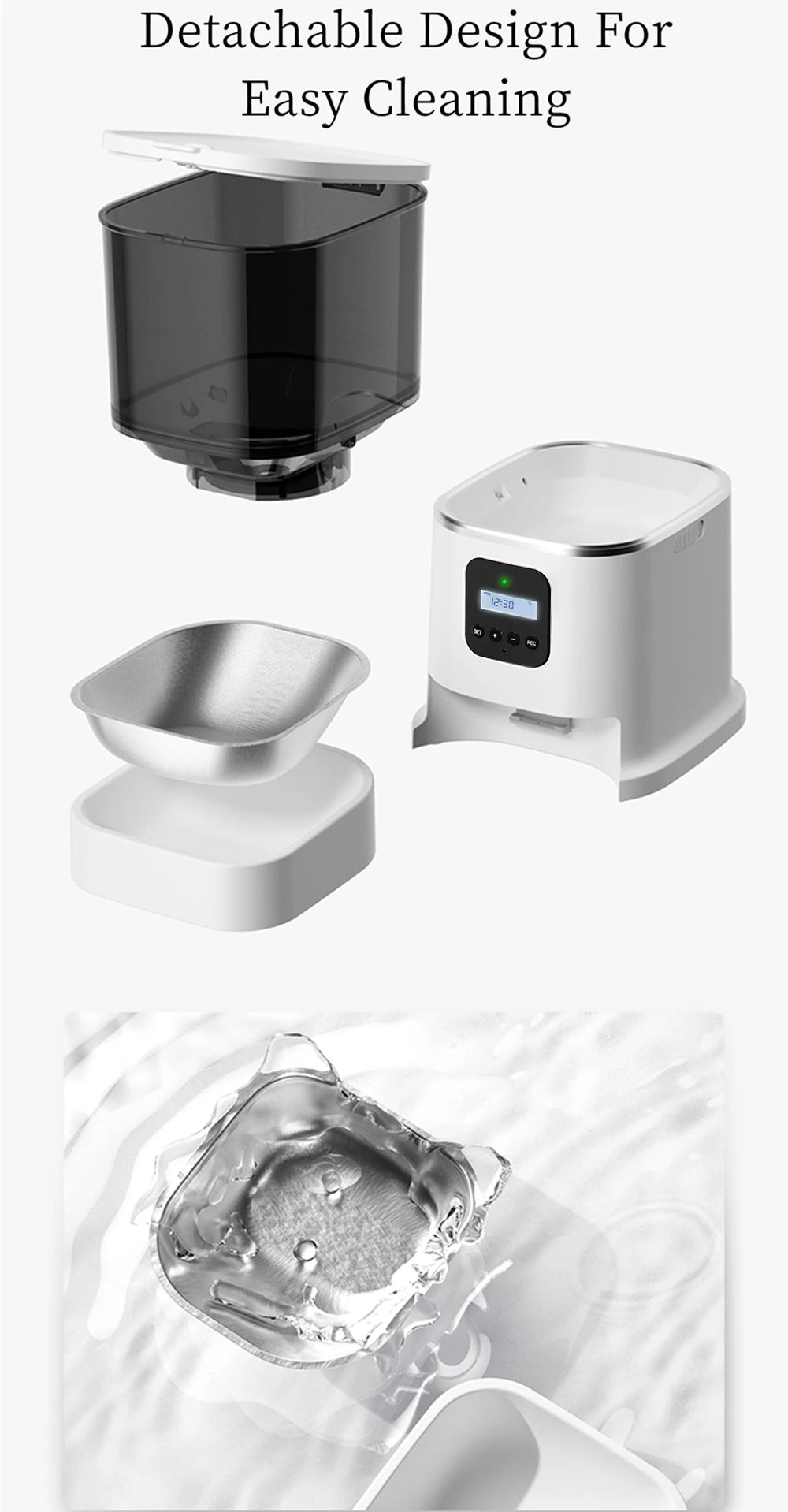 Automatic Pet Feeder With Voice Record
