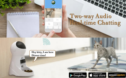 Automatic Pet Feeder With Voice Record