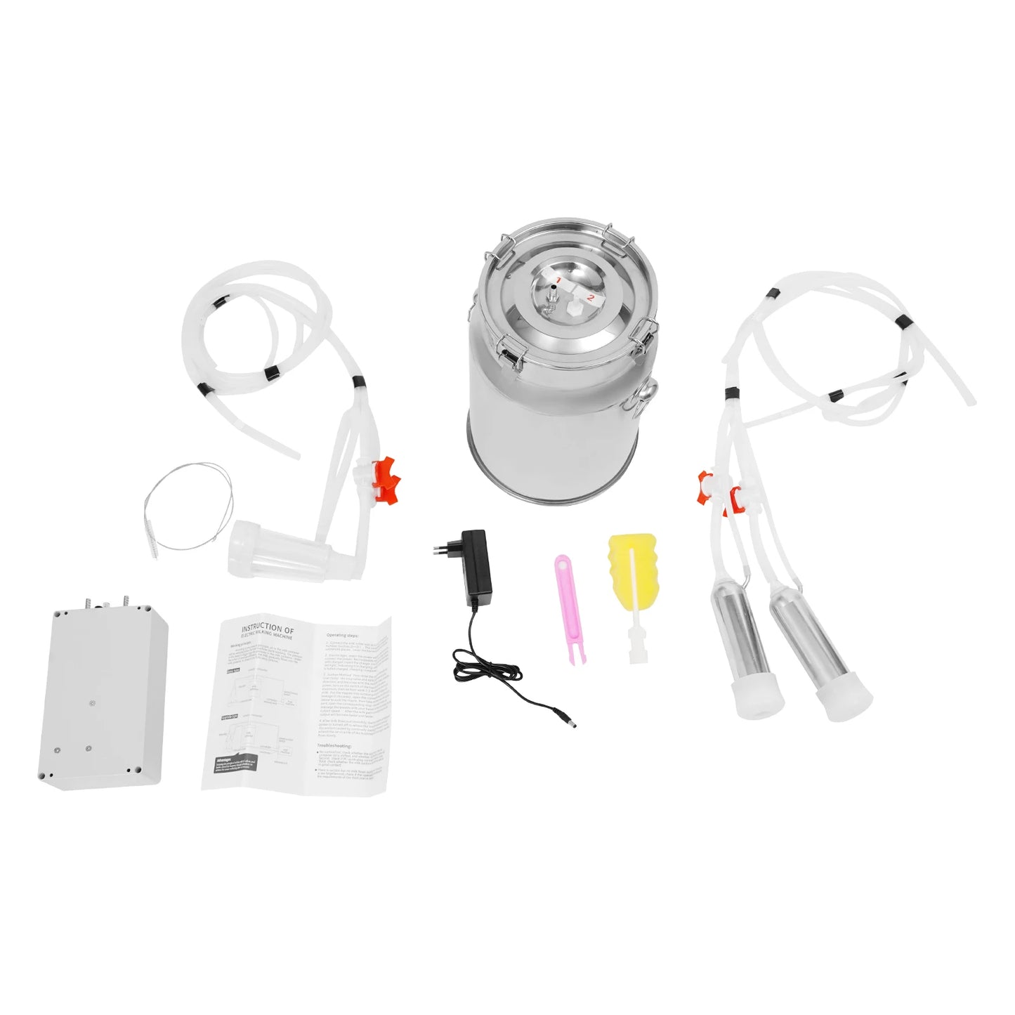 5L/10L Electric Cow Milking Machine Speed Pulsating Vacuum Pump