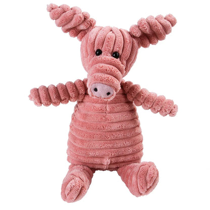 Dog Molar Toy Vent Training Corduroy Monkey Pig Voice Tooth Cleaning
