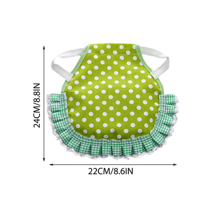 1pcs Farm Hen Feather Retainer Chicken Saddle Strap Apron Double Back Protector