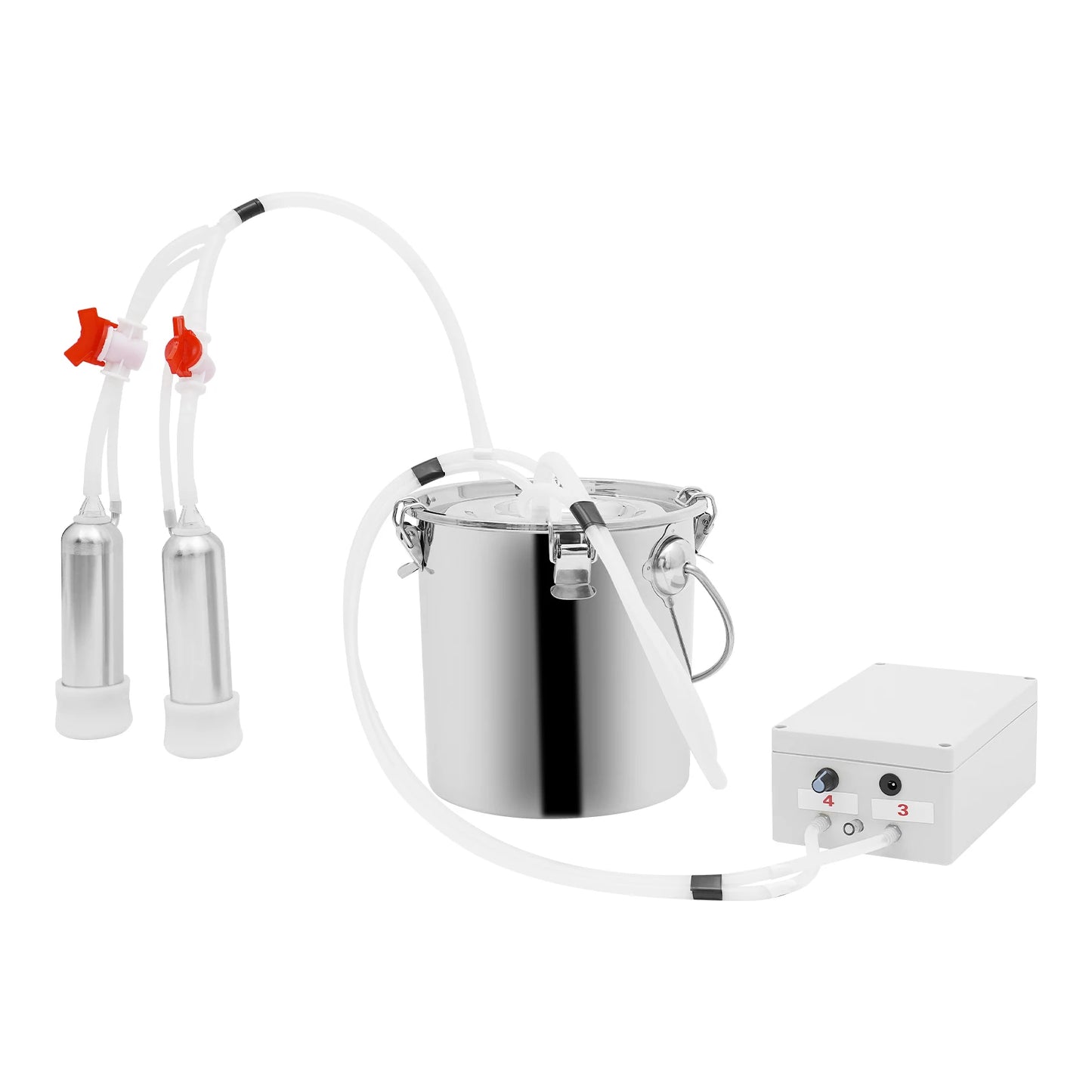 5L/10L Electric Cow Milking Machine Speed Pulsating Vacuum Pump