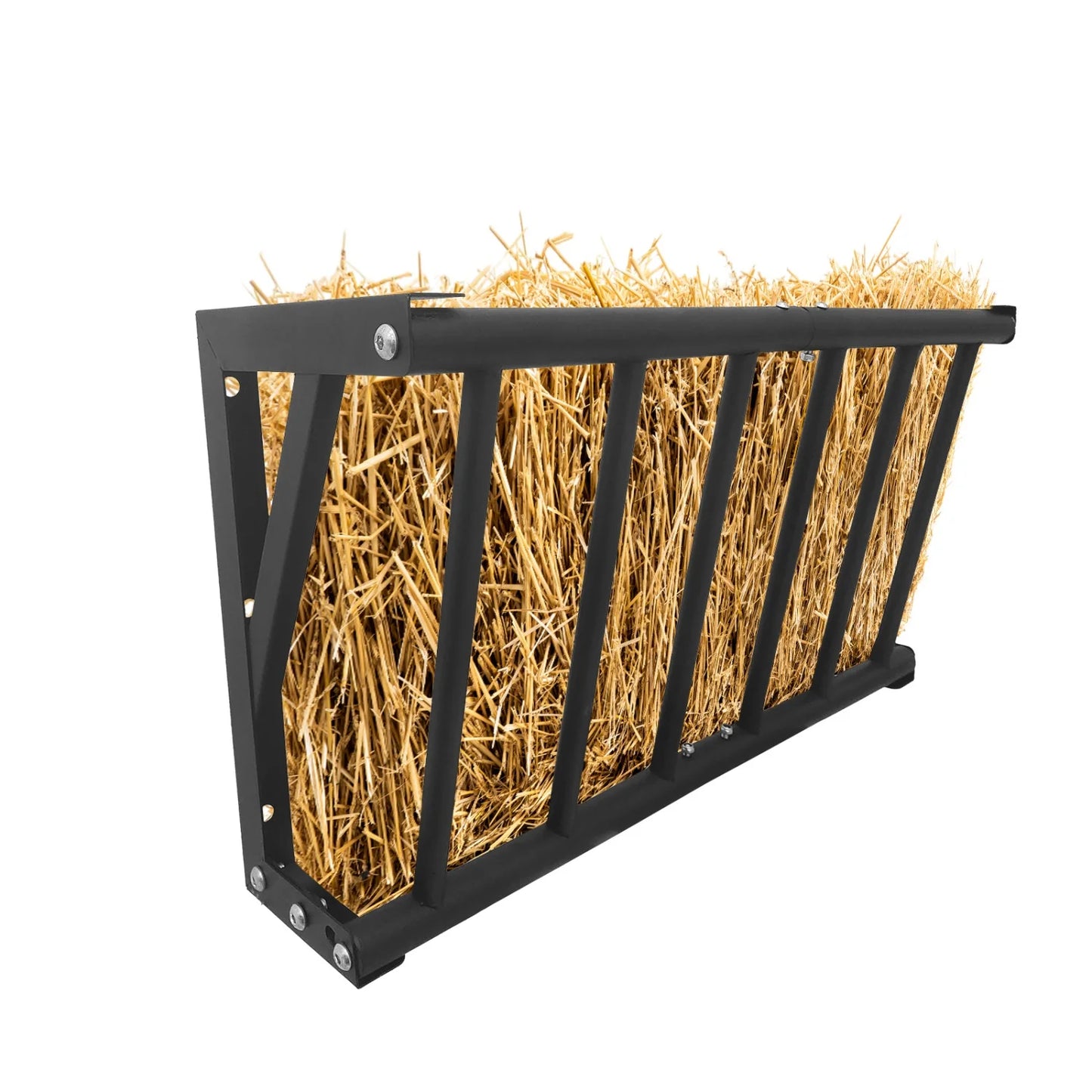 Wall Mount Hay Feeder Rack, Heavy Duty Carbon Steel Hay Holder