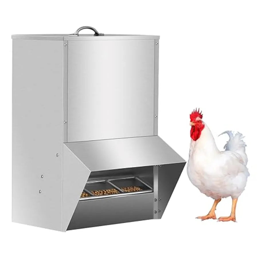 Galvanized Chicken Feeder Poultry