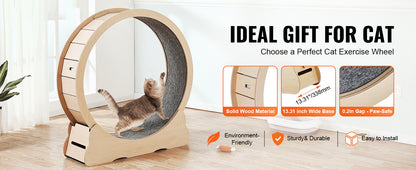 Wooden Cat Exercise Whee